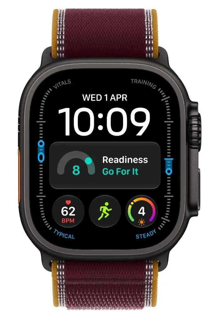 Watch Acc/49/Burgun.Trail Loop/Black Titan - S/M