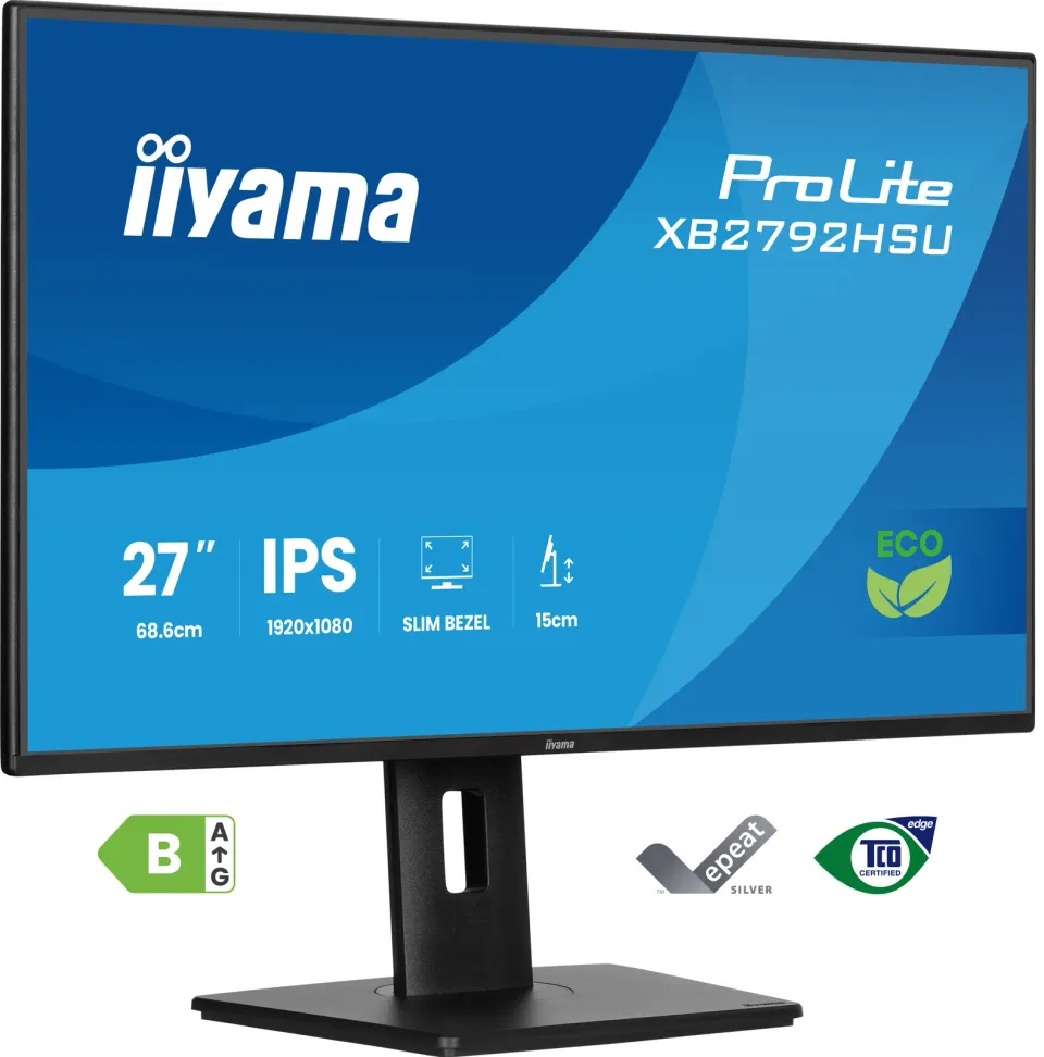 iiyama ProLite/XB2792HSU-B1/27"/IPS/FHD/120Hz/3ms/Černá/3R