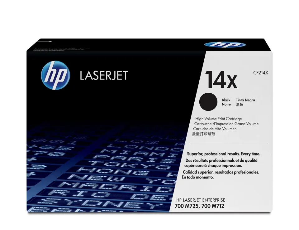 HP černý toner CF214X originál