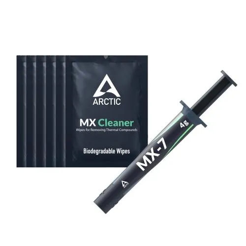 ARCTIC MX-7 teplovodivá pasta 4g + 6 kusů Arctic MX Cleaner