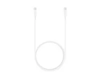 Samsung datový kabel EP-DX310JWE, USB-C/USB-C, 3A, 1,8 m, bílá (bulk)