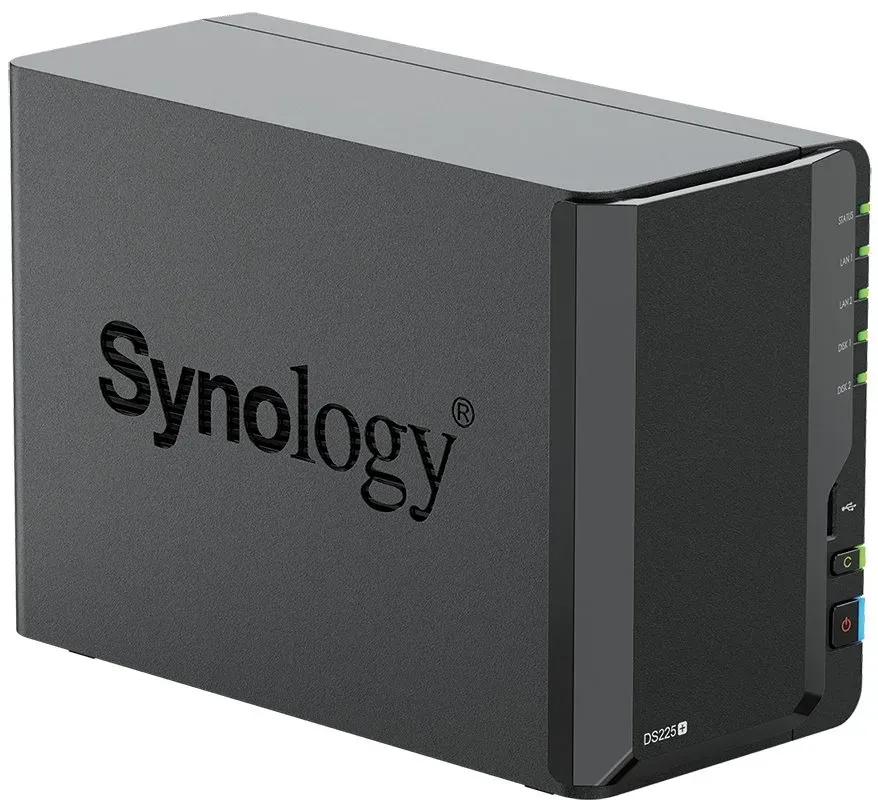 SYNOLOGY DS225+ Disc Station datové úložiště (pro 2x HDD, CPU max 2.7GHz, 2GB DDR4, NAS, DS225plus)