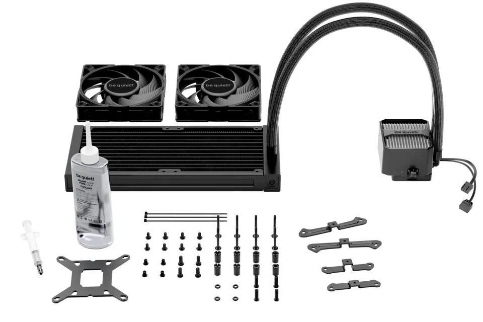 Be quiet! vodní chladič CPU Silent Loop 3 ARGB 240mm / 2x120mm PWM fan / Intel i AMD / černý