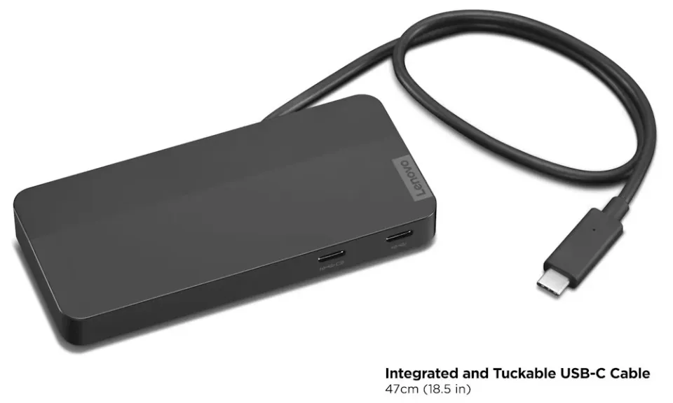 Lenovo dokovací stanice USB-C Dual Display Travel Dock