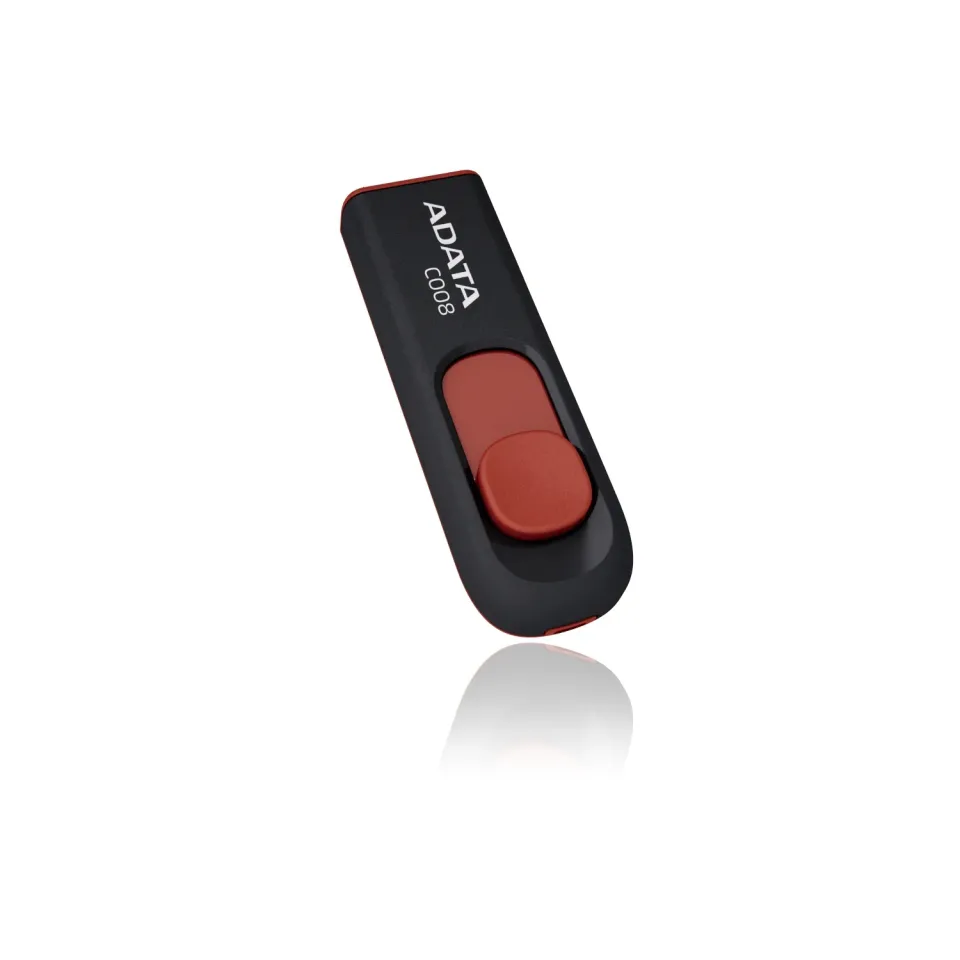 32GB USB ADATA C008 černo/červená (potisk)