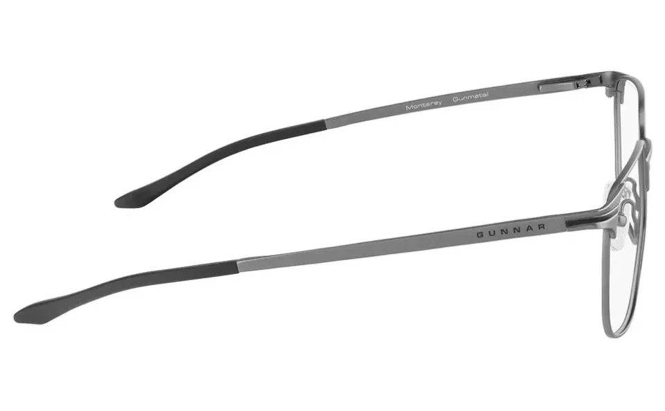 GUNNAR kancelářske/herní brýle MONTEREY GUNMETAL čirá skla BLF 35 GUNNAR focus
