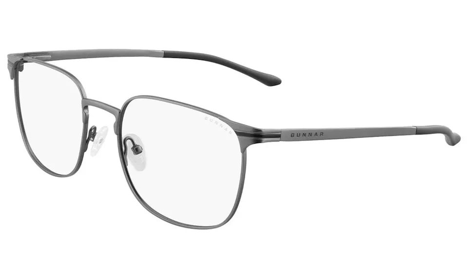GUNNAR kancelářske/herní brýle MONTEREY GUNMETAL čirá skla BLF 35 GUNNAR focus