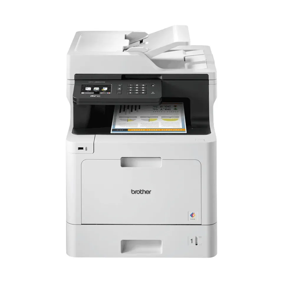 BROTHER Laser MFC-L8690CDW Print/Scan/Copy/Fax, A4, 31str/minuta, 2400 x 600, LAN, WiFi, USB, DADF MFP multifunkce barevný tisk
