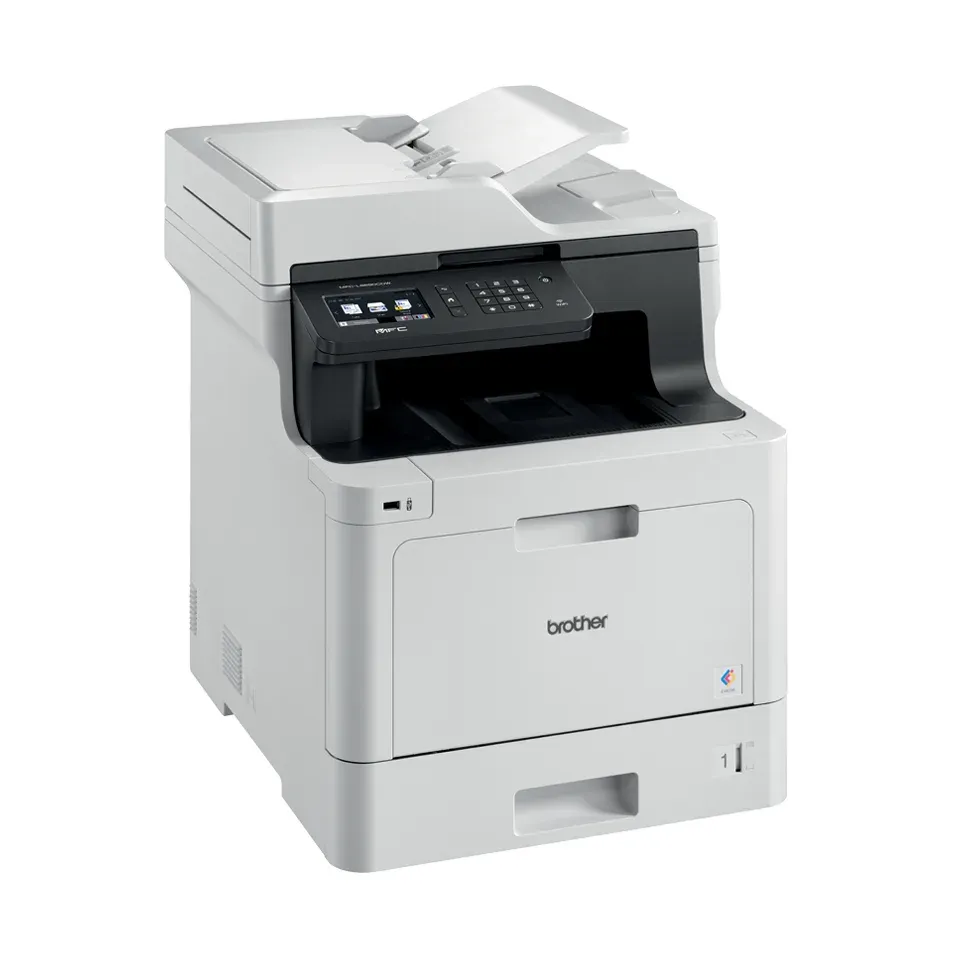 Brother MFC-L8690CDW – barevná laserová multifunkce A4 4 v 1 s faxem, 31 str./min, duplex, ADF, LAN a Wi-Fi