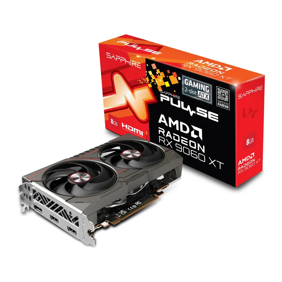 Sapphire PULSE AMD Radeon RX 9060 XT/8GB/GDDR6
