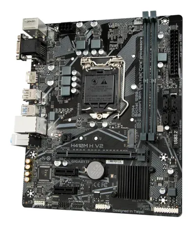 GIGABYTE MB Sc LGA1200 H410M H V2, Intel H470, 2xDDR4, 1xHDMI, 1xVGA, mATX