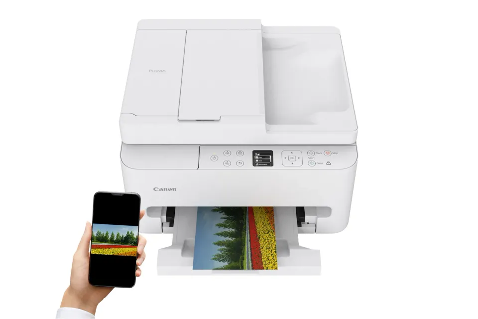 Canon PIXMA Tiskárna TS7550i - barevná, MF (tisk,kopírka,sken,cloud), display, duplex, ADF, Wi-Fi POŠKOZENÝ OBAL