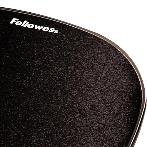 Fellowes podložka pod myš a zápěstí CRYSTAL gelová černá