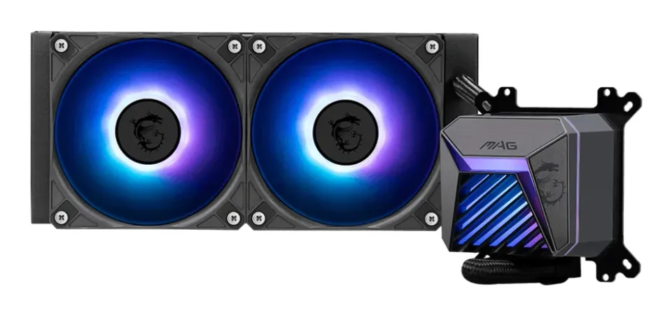MSI vodní chladič CPU MAG CORELIQUID A15 240/ 2x 120mm ARGB fan
