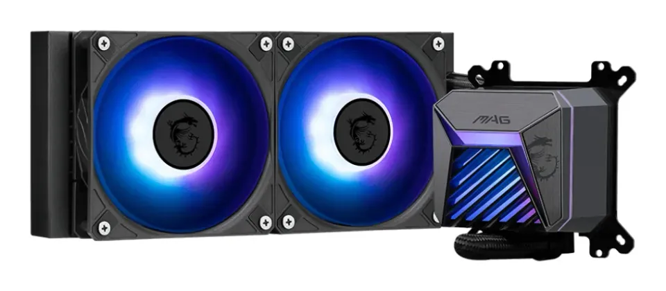 MSI vodní chladič CPU MAG CORELIQUID A15 240/ 2x 120mm ARGB fan
