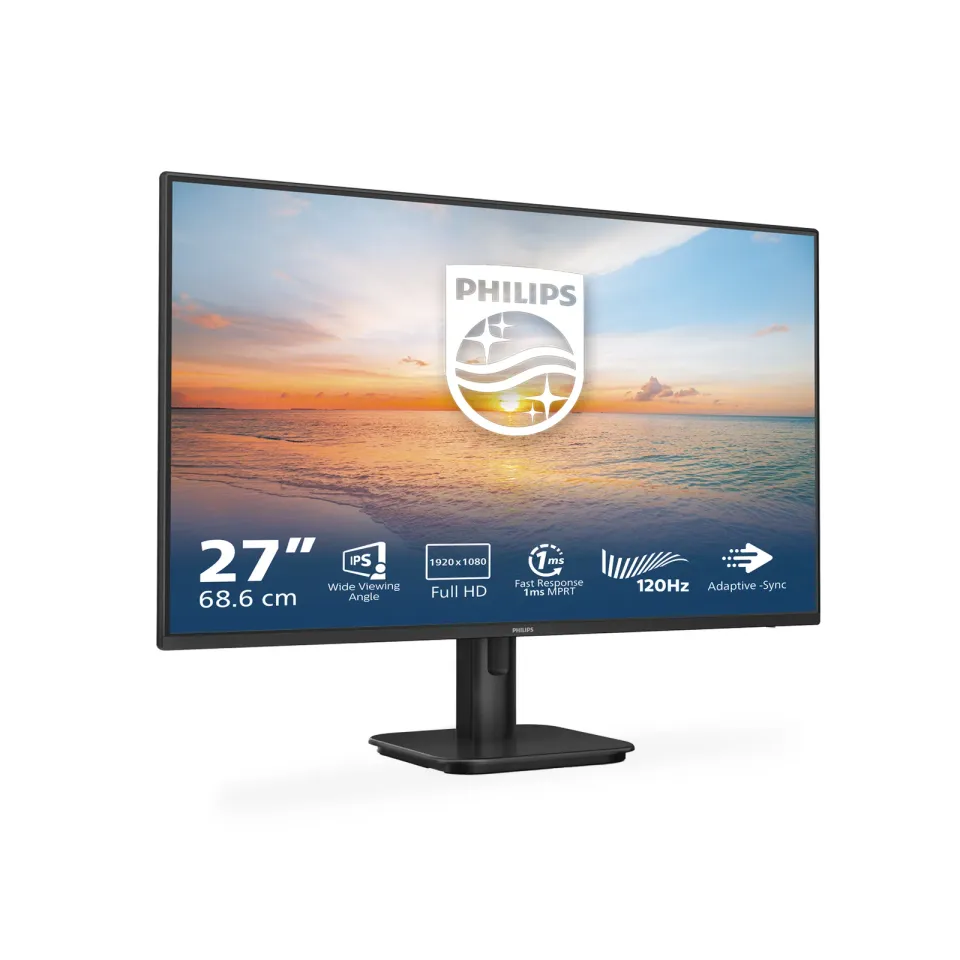 Philips/27E1N1100A/00/27"/IPS/FHD/100Hz/1ms/Black/3R
