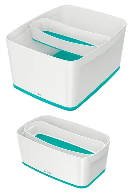 LEITZ Organizér MyBox, bílá/ledově modrá