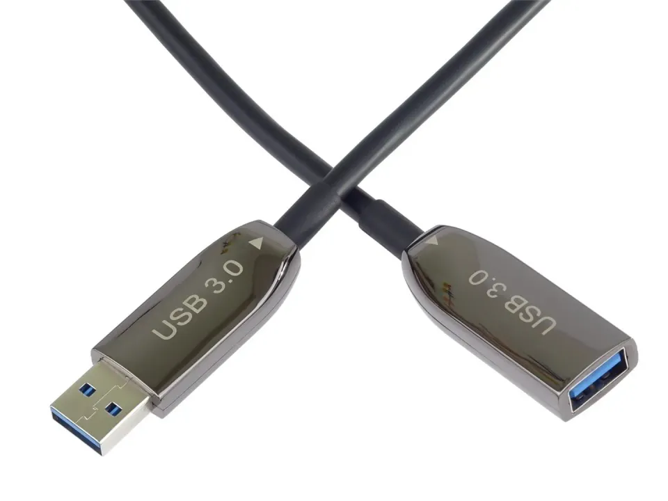 PremiumCord USB 3.0 prodlužovací optický AOC kabel A/Male - A/Female 20m