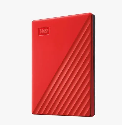 WD My Passport portable 2TB Ext. 2.5" USB3.0 Red