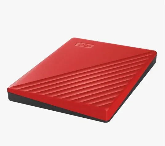WD My Passport portable 2TB Ext. 2.5" USB3.0 Red