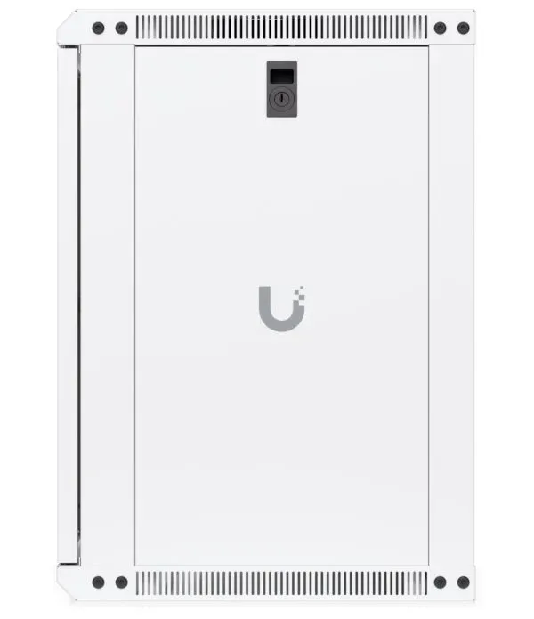 Ubiquiti UniFi 12U Rack Cabinet Wall 450 Glass - Nástěnný rozvaděč, výška 12U, ventilátory, prosklené dveře