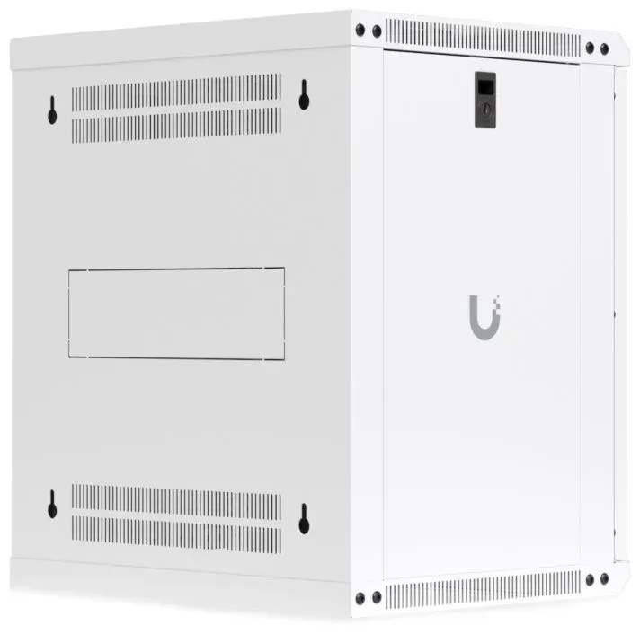Ubiquiti UniFi 12U Rack Cabinet Wall 450 Glass - Nástěnný rozvaděč, výška 12U, ventilátory, prosklené dveře
