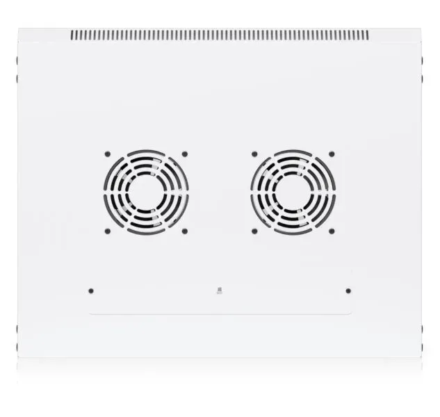 Ubiquiti UniFi 12U Rack Cabinet Wall 450 Glass - Nástěnný rozvaděč, výška 12U, ventilátory, prosklené dveře