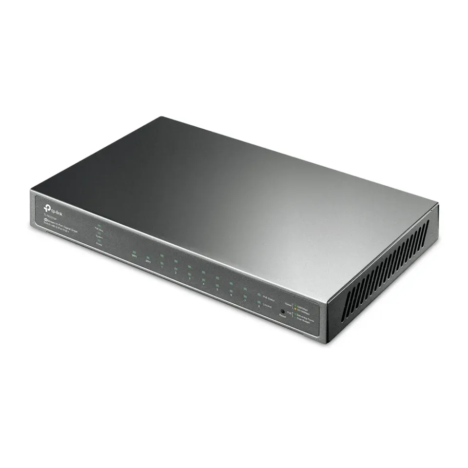 TP-Link TL-SG2008 - 8-Port Pure-Gigabit Desktop Smart Switch, OMADA SDN