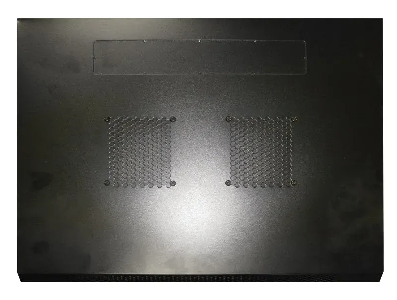 XtendLan 15U/600x450, na zeď, jednodílný, plné dveře, úprava proti vykradení (WS-15U-64-FS-BLACK-P)