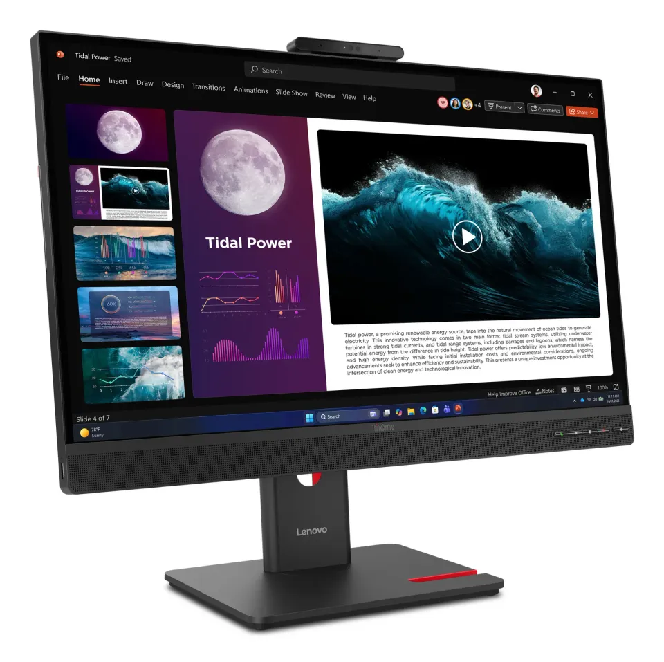 Lenovo LCD TIO27 G6 27" IPS/16:9/2560x1440/120 Hz/350cd/1000:1/6ms/Tiny support/
