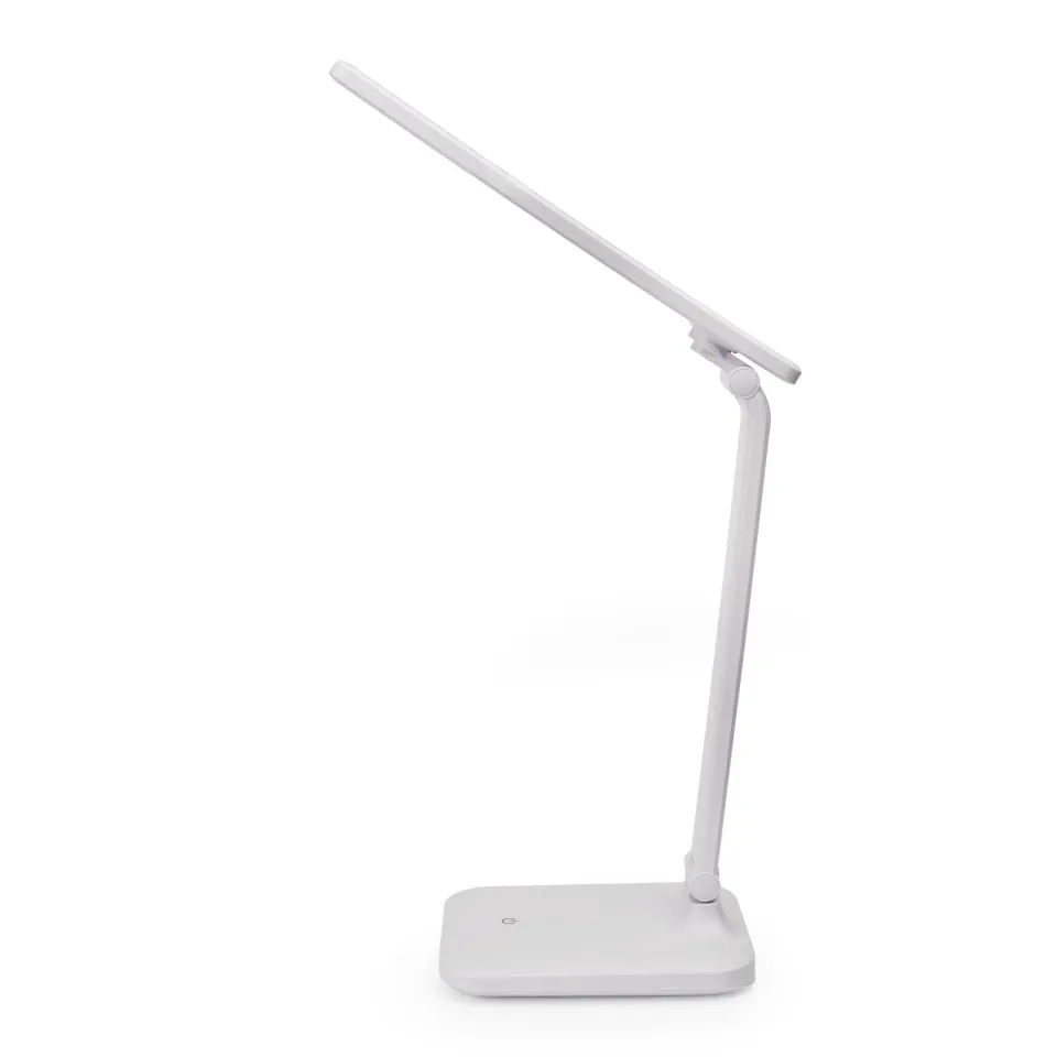 Platinet PDL194W stolní LED lampa Remus 5W stmívatelná, dotykové ovládání, USB port, bílá