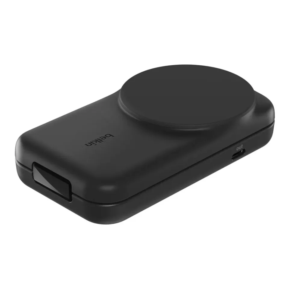 Belkin UltraCharge Qi2 25W 2v1 Magnetická skládací nabíječka pro iPhone/AirPods, (WIZ038kqBK)
