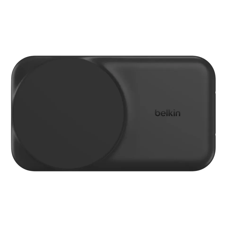 Belkin UltraCharge Qi2 25W 2v1 Magnetická skládací nabíječka pro iPhone/AirPods, (WIZ038kqBK)