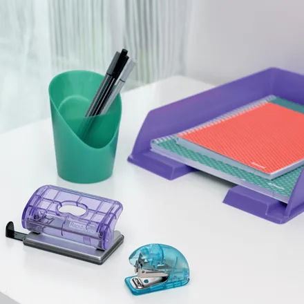 NOBO Stojánek na tužky Esselte Colour´Breeze, levandulová