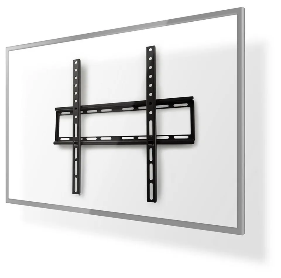 NEDIS nástěnný TV držák/ 23 - 55"/ nosnost 35 kg/ vzdálenost od stěny 23 mm/ fixní/ ocel/ černý