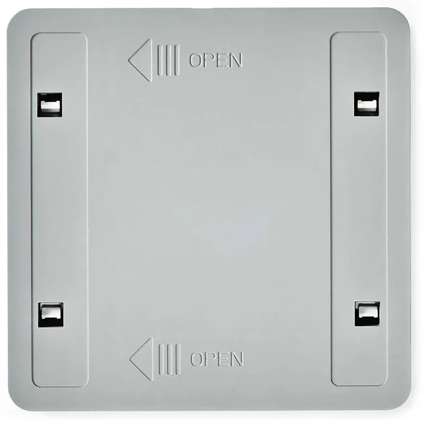 NEDIS chytrý nástěnný vypínač/ Zigbee 3.0/ nástěnný držák/ čtyři tlačítka/ bílý
