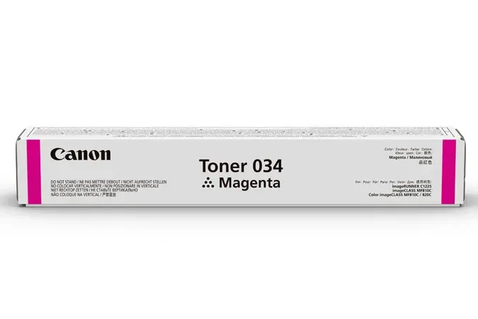 Canon toner 034 pro iR-C1225 a iR-C1225iF / Magenta / 7300str.