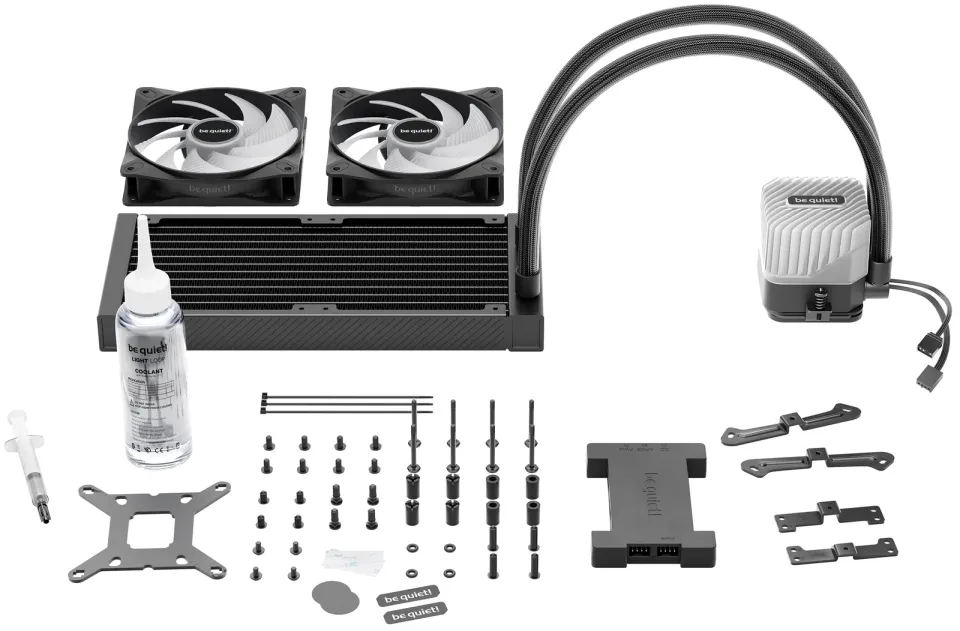 Be quiet! Light Loop vodní chladič CPU ARGB 240mm / 2x120mm / Intel i AMD