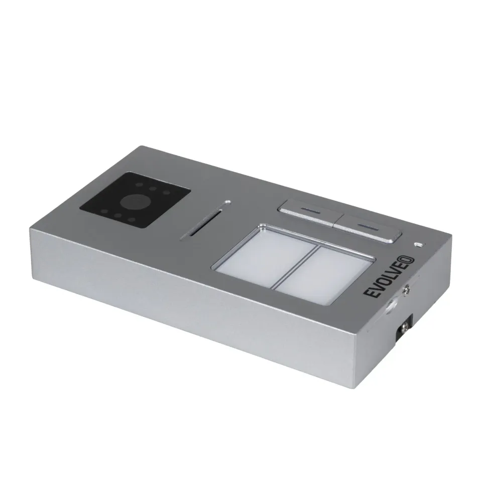 EVOLVEO DoorPhone 20-2W - 2 drátový videotelefon s aplikací pro dvě domácnosti a