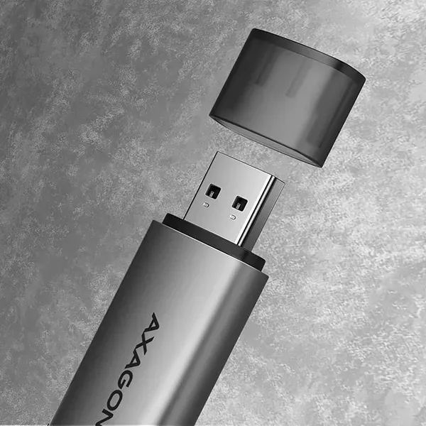 AXAGON CRE-SAC, USB3.2 Gen1 Type-C + Type-A externí čtečka karet SD/microSD, pod