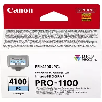 Canon cartridge INK PFI-4100 PC Photo Cyan Ink Tank