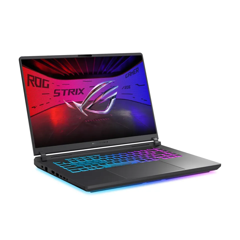 ASUS NTB ROG Strix G16 (G614PR-RV204Z), Ryzen 9 8940HX, 16" 1920 x 1200, 32 GB, 1 TB SSD, RTX 5070 Ti, Bez OS, Gray