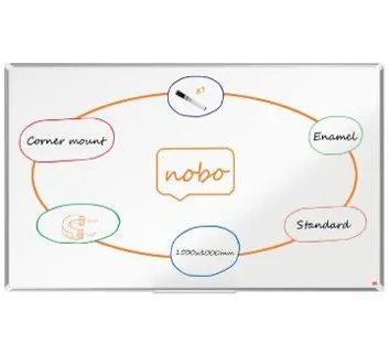 Nobo smaltovaná magnetická tabule Premium Plus 1500 x 1000 mm