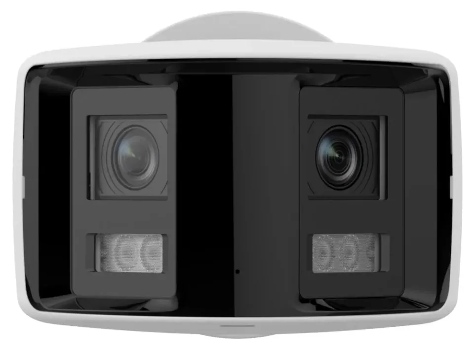 Hikvision DS-2CD2T46G2P-ISU/SL(2.8mm)(C) 4MPix IP AcuSense panoram. kamera; IR 40m, WDR 120dB, Audio, Alarm, Mik, Blikač
