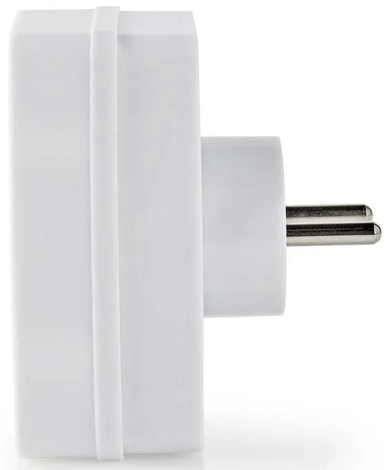 NEDIS síťový rozbočovač/ 2x zásuvka typu E (s kolíkem)/ 250 V AC 50/60 Hz/ 16 A/ 3500 W/ bílý