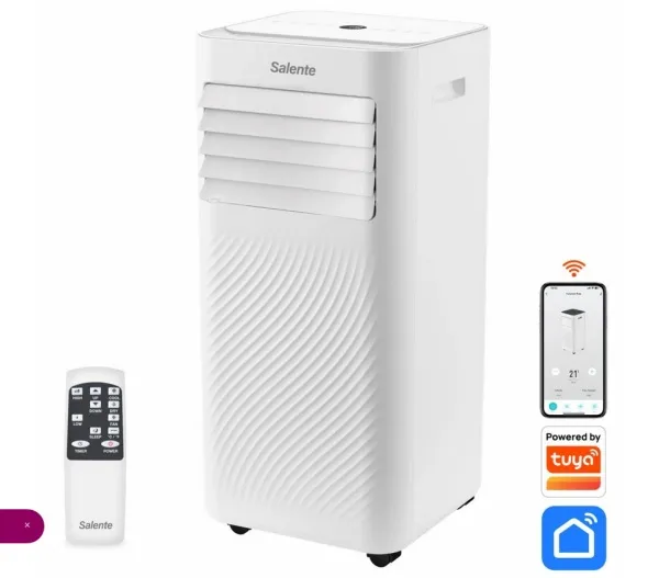 Salente SummerICE9, chytrá mobilní klimatizace, 9000 BTU, WiFi+Bluetooth, dálk.