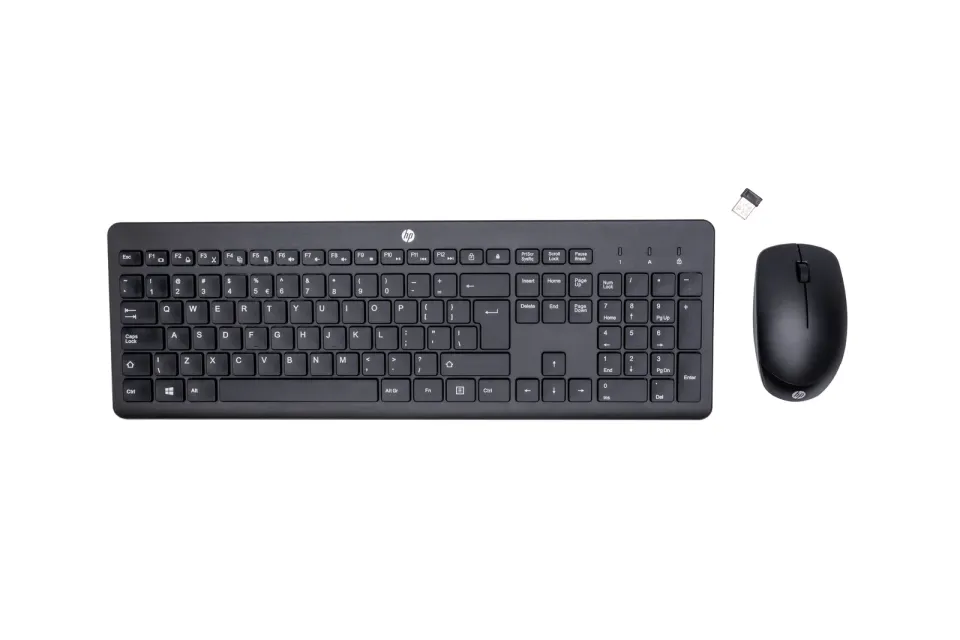 HP 230 Wireless Keyboard & Mouse EN combo - bezdrátová klávesnice a myš