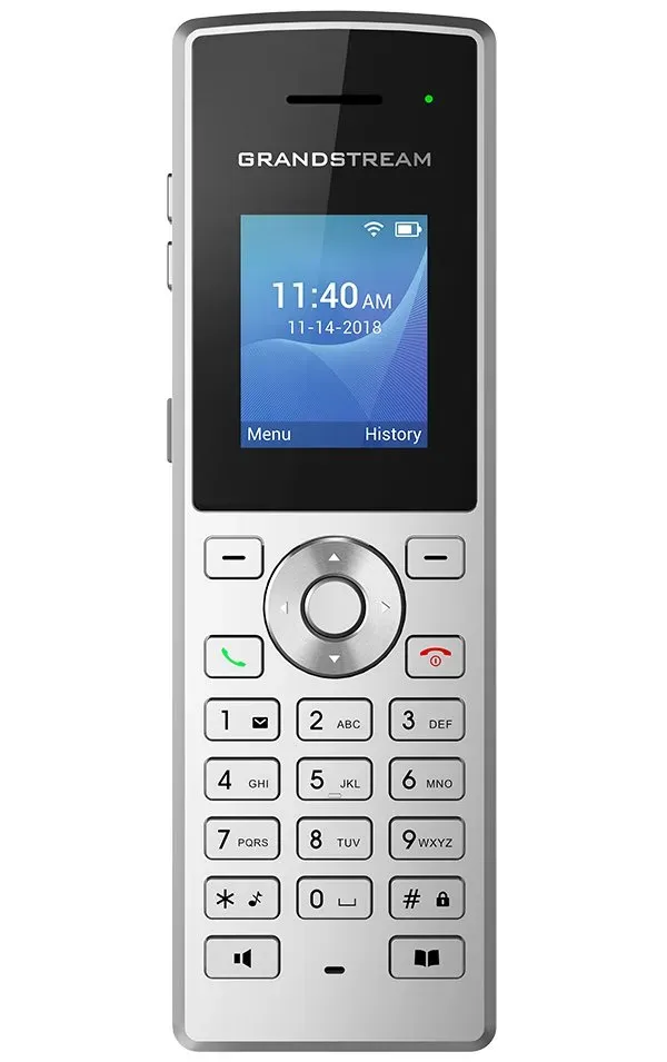 Grandstream WP810 SIP WiFi telefon, 1,8" bar. displ., 2SIP úč., Micro USB, Handover