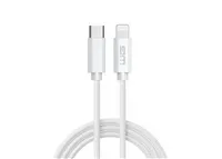 WG - Datový kabel Lightning MFi na Type-C, 2 metry, bílá