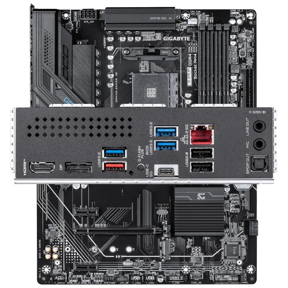 Gigabyte B550 X GAMING (Rev. 1.x)/AM4/ATX